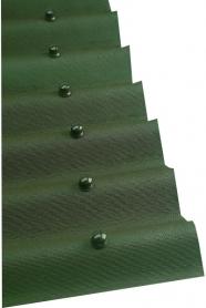 Ондулин Лист кровельный волнистый  зеленый