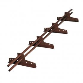 Снегозадержатель трубчатый  (ø25 мм), L-3 м