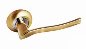 Ручка межкомнатная Код: 77SB(с защелкой)