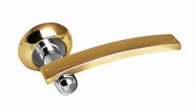 Ручка межкомнатная (с Защелкой) Код: LPC/PB