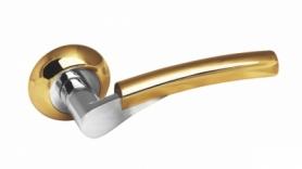 Ручка межкомнатная (с защелкой) Код: GPC/PB