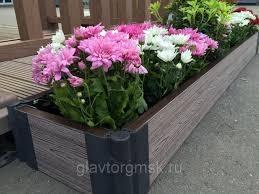 Доска из ДПК для организации грядок, клумб, цветочниц 300*30*2950 мм.