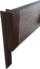 Угловой металлический элемент для досок 150 мм