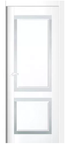 ЦДО 490 белый шарле стекло сатин