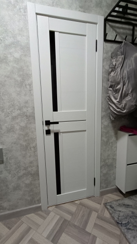 ЦДО 09 белый риф черное стекло