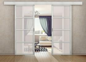 Синхронизатор для раздвижных дверей (