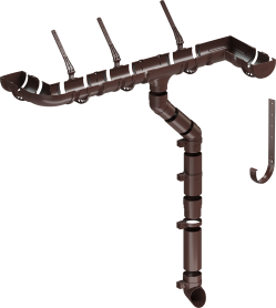 Тем.-коричневый, RAL 8019